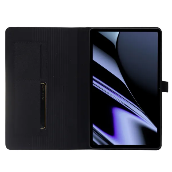 FABRIC Zaklápací obal pre Realme Pad Mini čierny