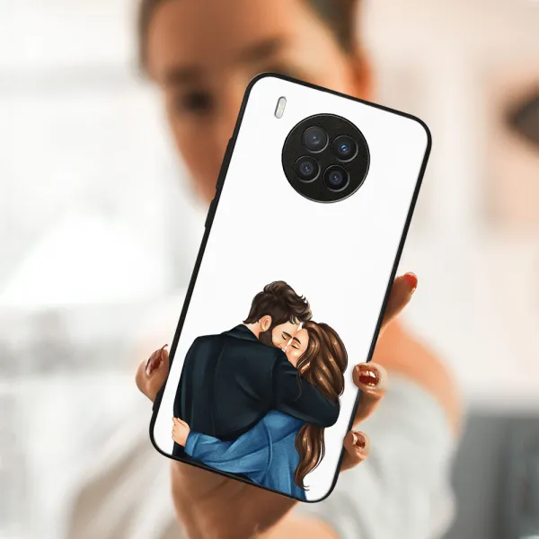 MY ART Silikónový obal Huawei Nova 8i COUPLE (117)