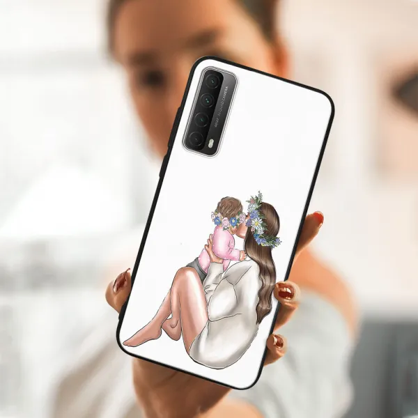 MY ART Silikónový obal Huawei P Smart 2021 BABY GIRL (111)