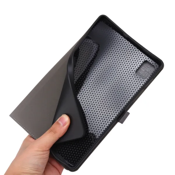 FABRIC Zaklápací obal pre Realme Pad Mini modrý