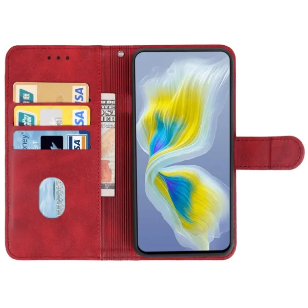 SMOOTH Peňaženkové puzdro Tecno Camon 18 Premier červené