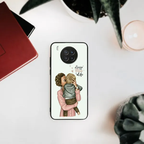 MY ART Silikónový obal Huawei Nova 8i MOM LIFE (118)