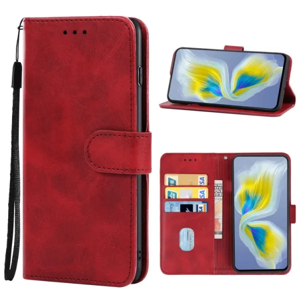 SMOOTH Peňaženkové puzdro Tecno Camon 18 Premier červené