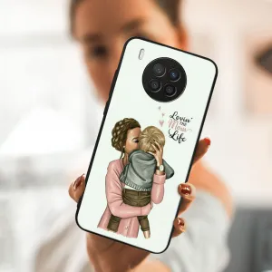 MY ART Silikónový obal Huawei Nova 8i MOM LIFE (118)