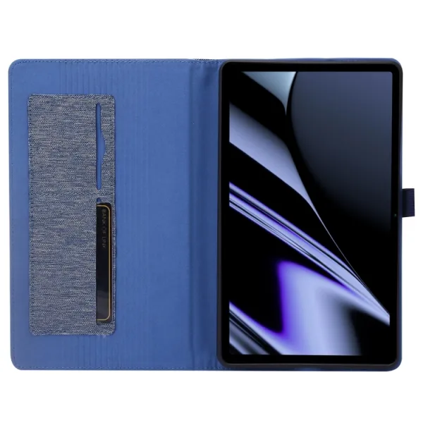 FABRIC Zaklápací obal pre Realme Pad Mini modrý