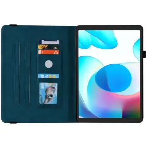 ART BUTTERFLY Zaklápacie puzdro Realme Pad Mini modré