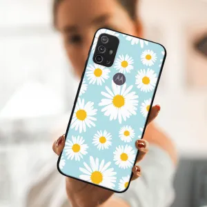 MY ART Silikónový obal Motorola Moto G10 / G20 / G30 CAMOMILE (124)