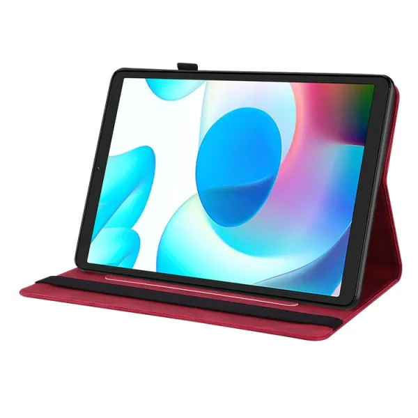 ART BUTTERFLY Zaklápacie puzdro Realme Pad Mini červené