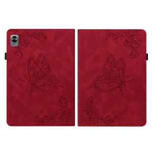 ART BUTTERFLY Zaklápacie puzdro Realme Pad Mini červené