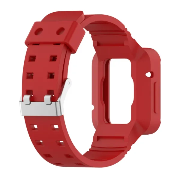 GLACIER Ochranné puzdro s remienkom Xiaomi Redmi Watch 2 Lite červené