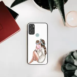 MY ART Silikónový obal Motorola Moto G60s BABY GIRL (111)