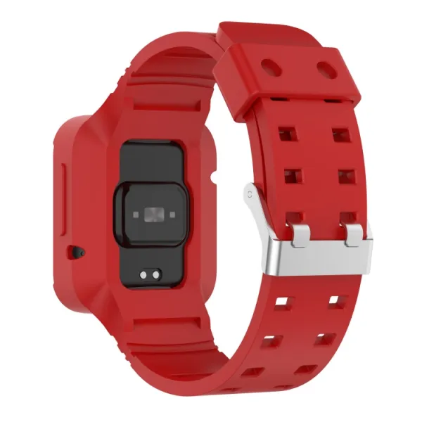 GLACIER Ochranné puzdro s remienkom Xiaomi Redmi Watch 2 Lite červené