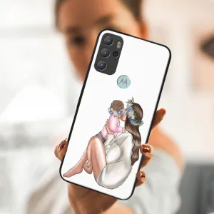 MY ART Silikónový obal Motorola Moto G60s BABY GIRL (111)