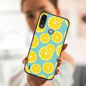 MY ART Silikónový obal Motorola Moto E7 Power / E7i Power LEMON (121)