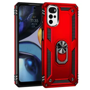 RING Ochranný obal pre Motorola Moto G22 červený