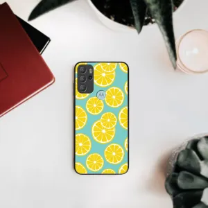 MY ART Silikónový obal Motorola Moto G60s LEMON (121)
