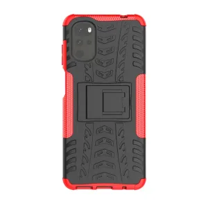 STAND Extra odolný obal Motorola Moto G22 červený