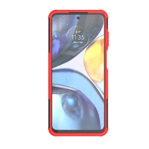 STAND Extra odolný obal Motorola Moto G22 červený