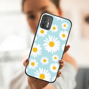 MY ART Silikónový obal Motorola Moto G9 Plus CAMOMILE (124)