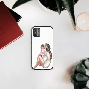 MY ART Silikónový obal Motorola Moto G9 Plus BABY GIRL (111)