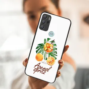 MY ART Silikónový obal Motorola Moto G60s APEROL (127)