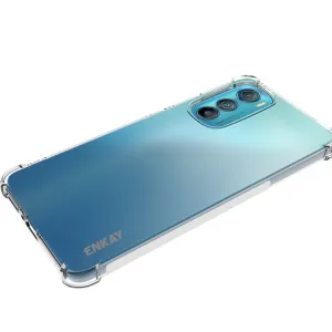 ENKAY AIRBAG Extra odolný kryt Motorola Edge 30 priehľadný