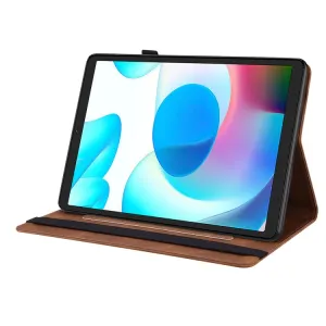 ART BUTTERFLY Zaklápacie puzdro Realme Pad Mini hnedé