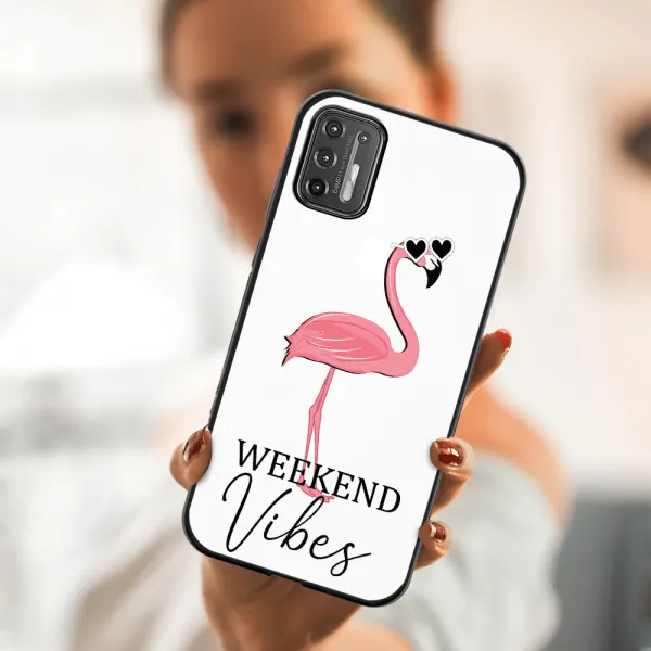 MY ART Silikónový obal Motorola Moto G9 Plus VIBES (128)