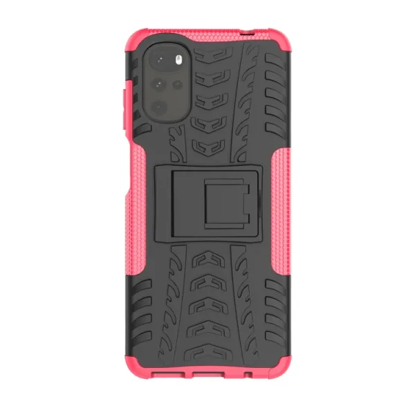 STAND Extra odolný obal Motorola Moto G22 ružový