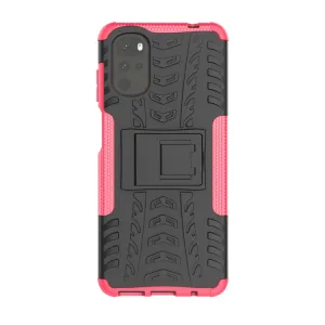 STAND Extra odolný obal Motorola Moto G22 ružový
