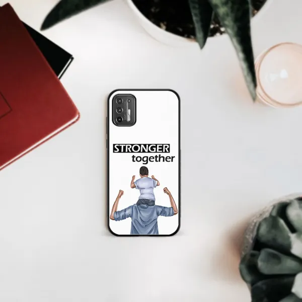 MY ART Silikónový obal Motorola Moto G9 Plus DADDY (116)