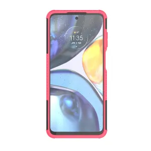 STAND Extra odolný obal Motorola Moto G22 ružový