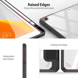 DUX TOBY Flipové puzdro Apple iPad 10.2 2021 / 2020 / 2019 čierne
