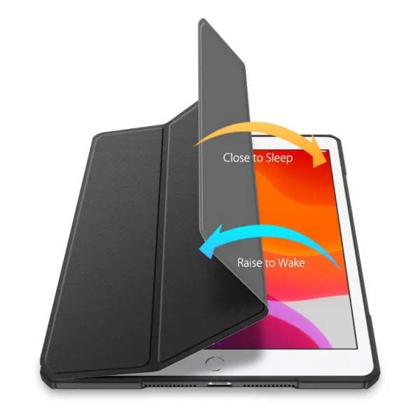 DUX TOBY Flipové puzdro Apple iPad 10.2 2021 / 2020 / 2019 čierne
