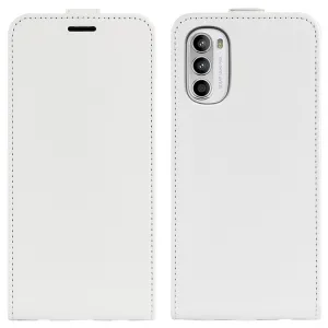Vyklápacie puzdro Motorola Moto G52 biele