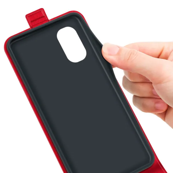Vyklápacie puzdro Motorola Moto E32 / E32s červené