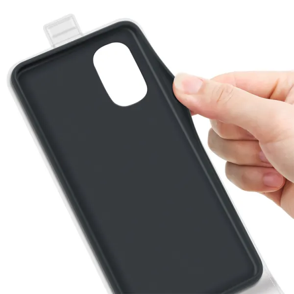 Vyklápacie puzdro Motorola Moto G52 biele