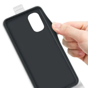 Vyklápacie puzdro Motorola Moto G52 biele