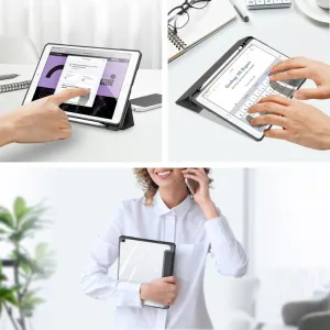 DUX TOBY Flipové puzdro Apple iPad 10.2 2021 / 2020 / 2019 čierne