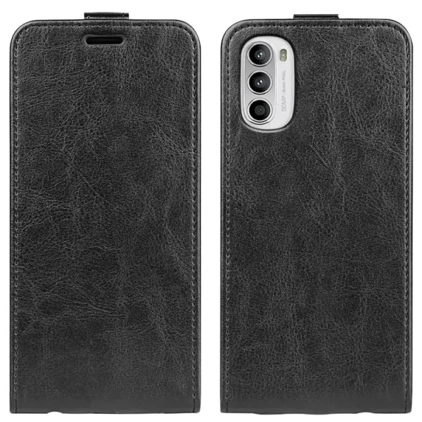 Vyklápacie puzdro Motorola Moto G52 čierne