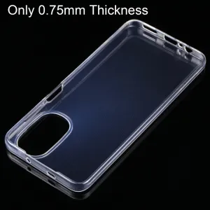 Silikónový kryt Motorola Moto G52 priehľadný