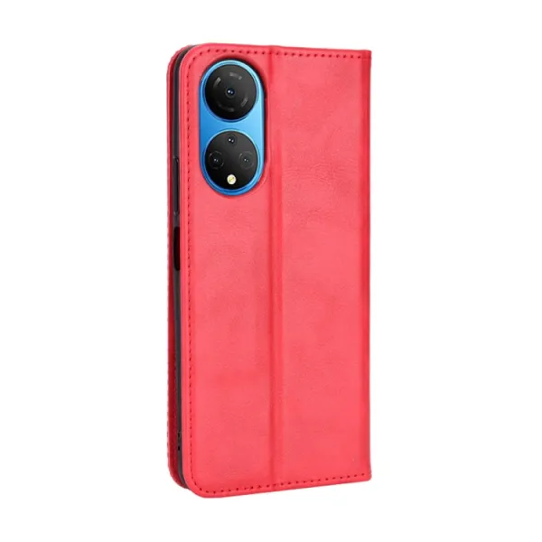 BUSINESS Peňaženkový kryt pre Honor X7 červený