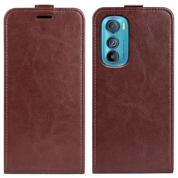 Vyklápacie puzdro Motorola Edge 30 hnedé