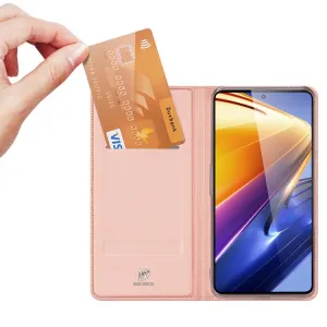 DUX Peňaženkový kryt Xiaomi Poco F4 GT ružový