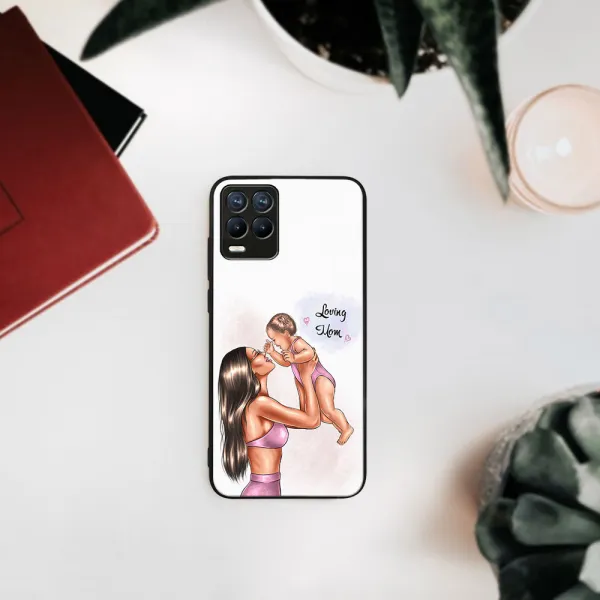 MY ART Silikónový obal Realme 8 / Realme 8 Pro LOVING MOM (115)