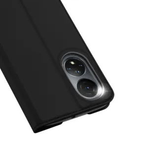 DUX Peňaženkový kryt Honor X7 čierny