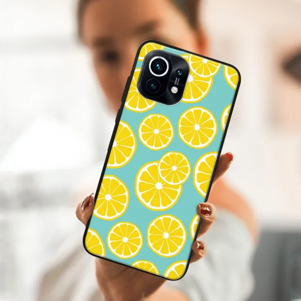 MY ART Silikónový obal Xiaomi Mi 11 LEMON (121)