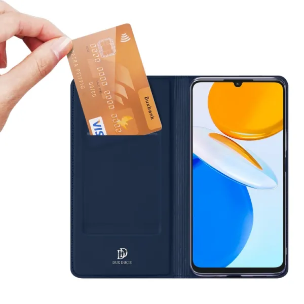 DUX Peňaženkový kryt Honor X7 modrý