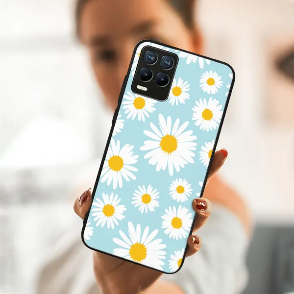 MY ART Silikónový obal Realme 8 / Realme 8 Pro CAMOMILE (124)