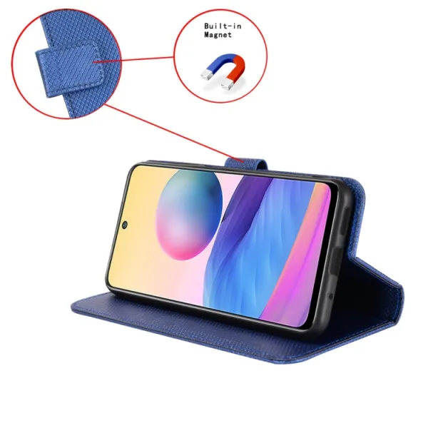 MAGNET Peňaženkový obal Doogee S88 Pro / S88 Plus modrý